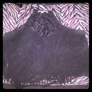 Forever 21 Black Crop Top